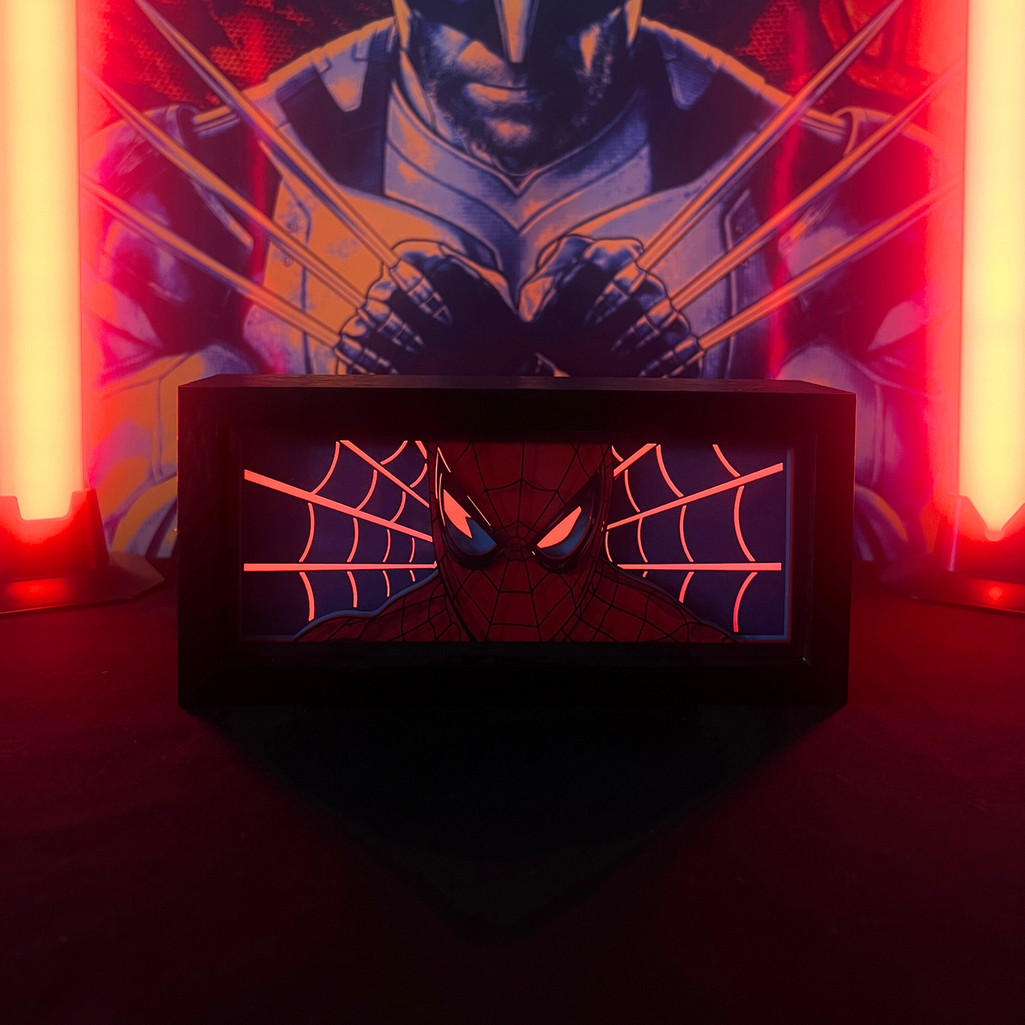 ComicGlare™ - Spiderman LED Lightbox