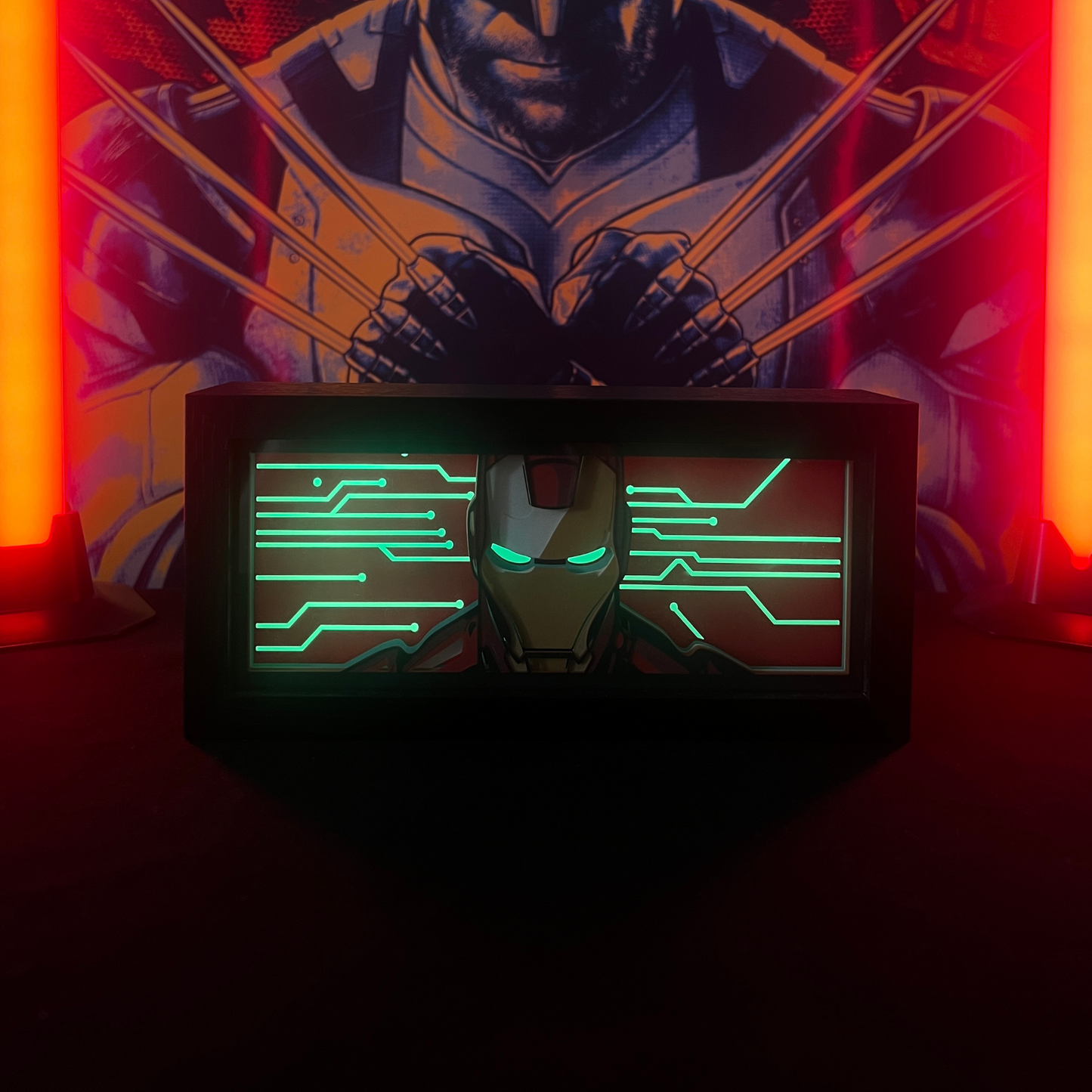 ComicGlare™ - Ironman LED Lightbox