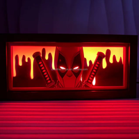 ComicGlare™ - Deadpool LED Lightbox
